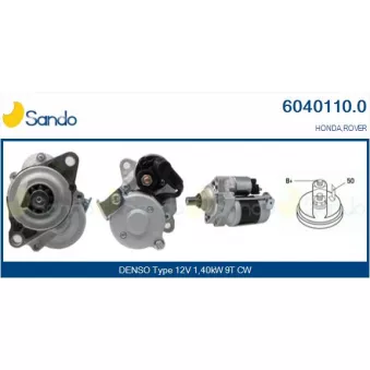 Démarreur SANDO 6040110.0