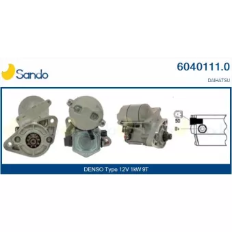 Démarreur SANDO 6040111.0