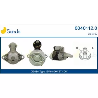 Démarreur SANDO 6040112.0
