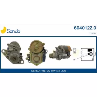 Démarreur SANDO 6040122.0