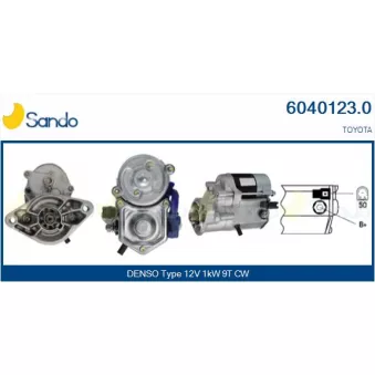 Démarreur SANDO 6040123.0