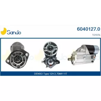 Démarreur SANDO 6040127.0
