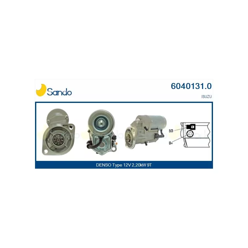 Démarreur SANDO 6040131.0
