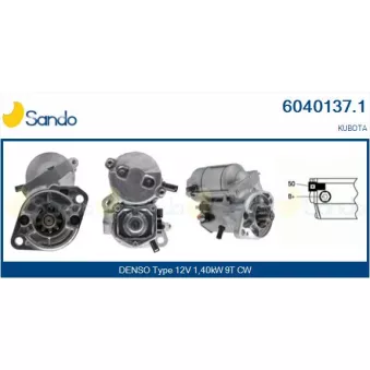 Démarreur SANDO 6040137.1