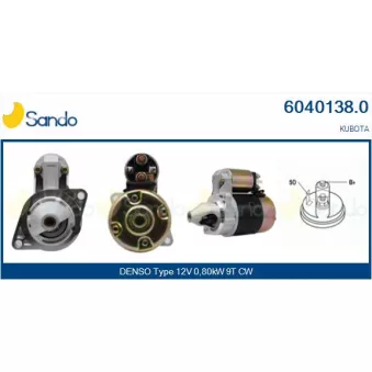 Démarreur SANDO 6040138.0