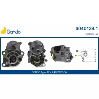 Démarreur SANDO 6040139.1