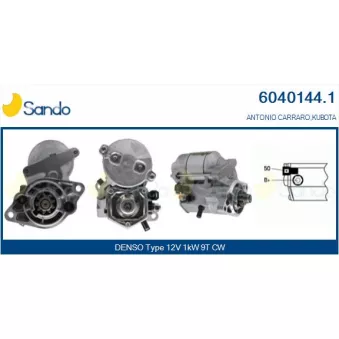 Démarreur SANDO 6040144.1