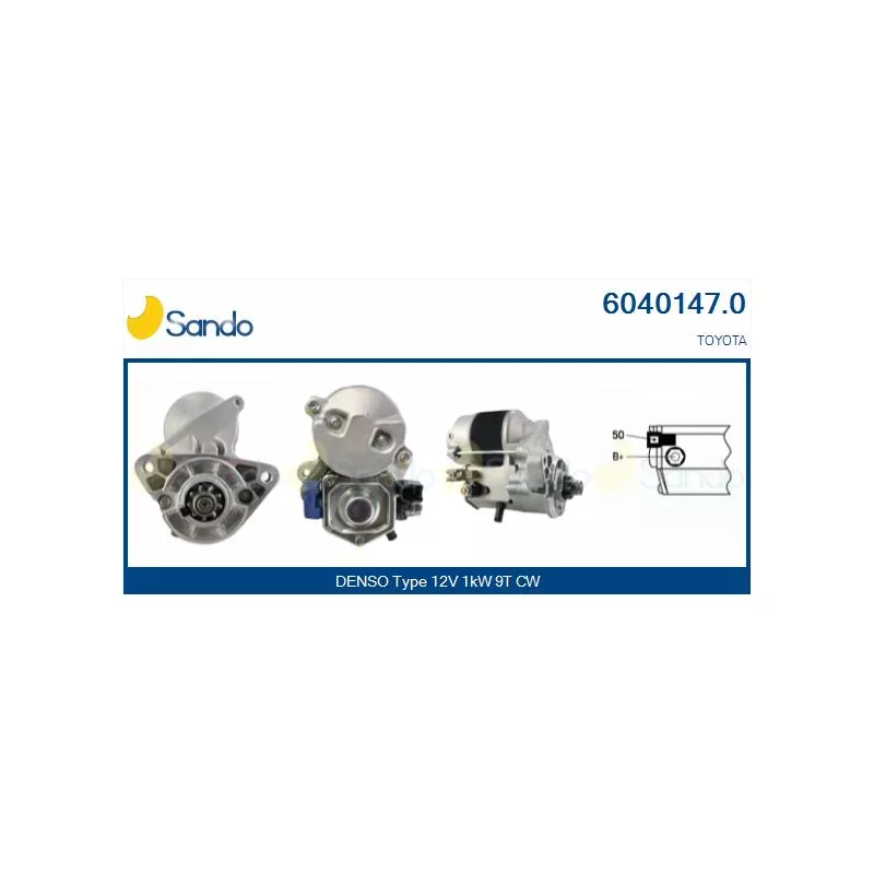 Démarreur SANDO 6040147.0