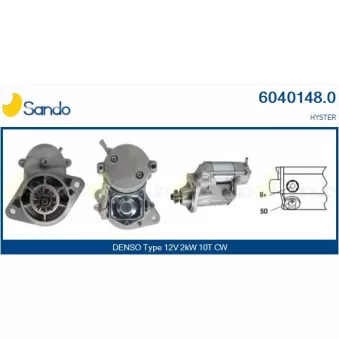 Démarreur SANDO 6040148.0
