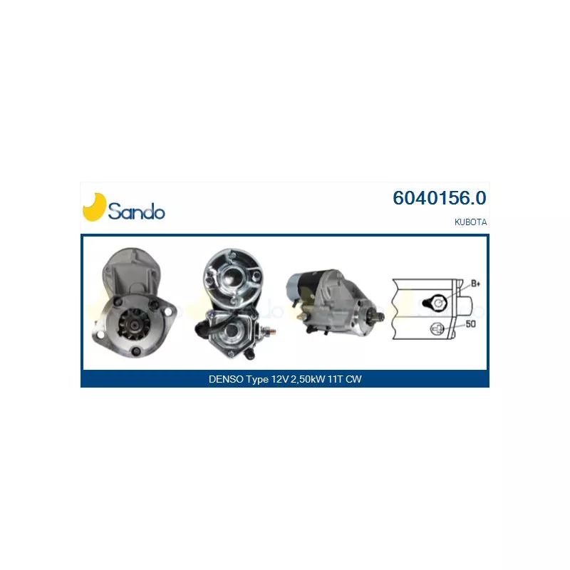 Démarreur SANDO 6040156.0