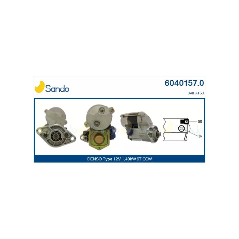 Démarreur SANDO 6040157.0
