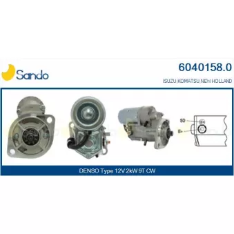 Démarreur SANDO 6040158.0