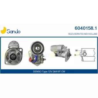 Démarreur SANDO 6040158.1