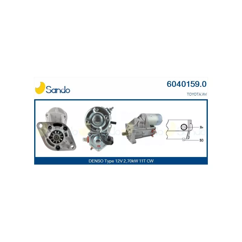 Démarreur SANDO 6040159.0