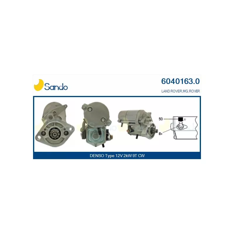 Démarreur SANDO 6040163.0
