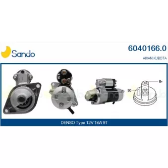 Démarreur SANDO 6040166.0