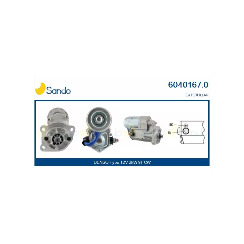 Démarreur SANDO 6040167.0