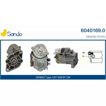 Démarreur SANDO 6040169.0