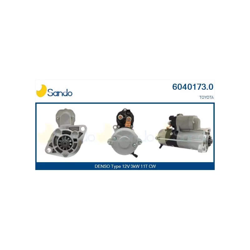Démarreur SANDO 6040173.0