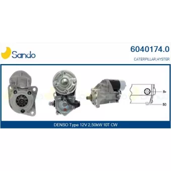 Démarreur SANDO 6040174.0