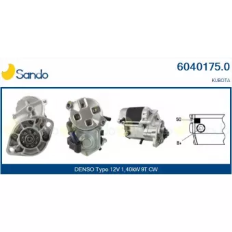 Démarreur SANDO 6040175.0
