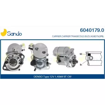 Démarreur SANDO 6040179.0