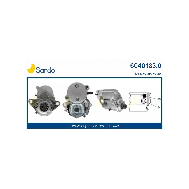 Démarreur SANDO 6040183.0