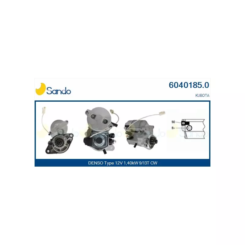 Démarreur SANDO 6040185.0