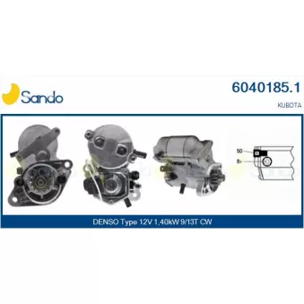 Démarreur SANDO 6040185.1