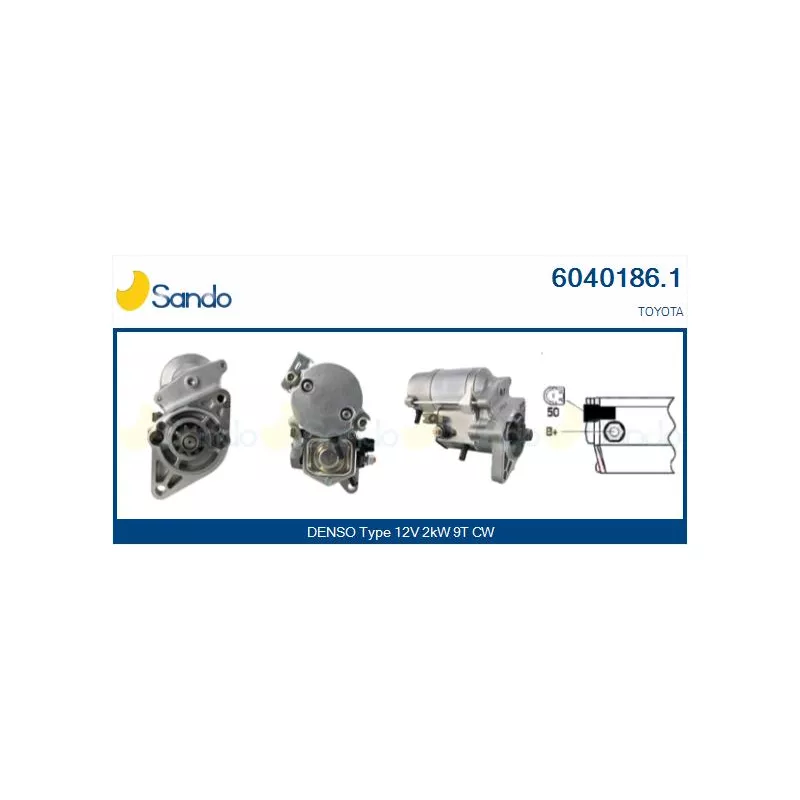 Démarreur SANDO 6040186.1