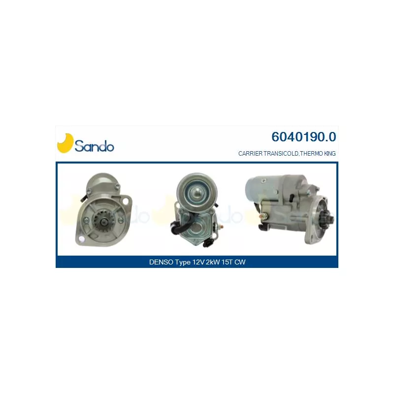 Démarreur SANDO 6040190.0