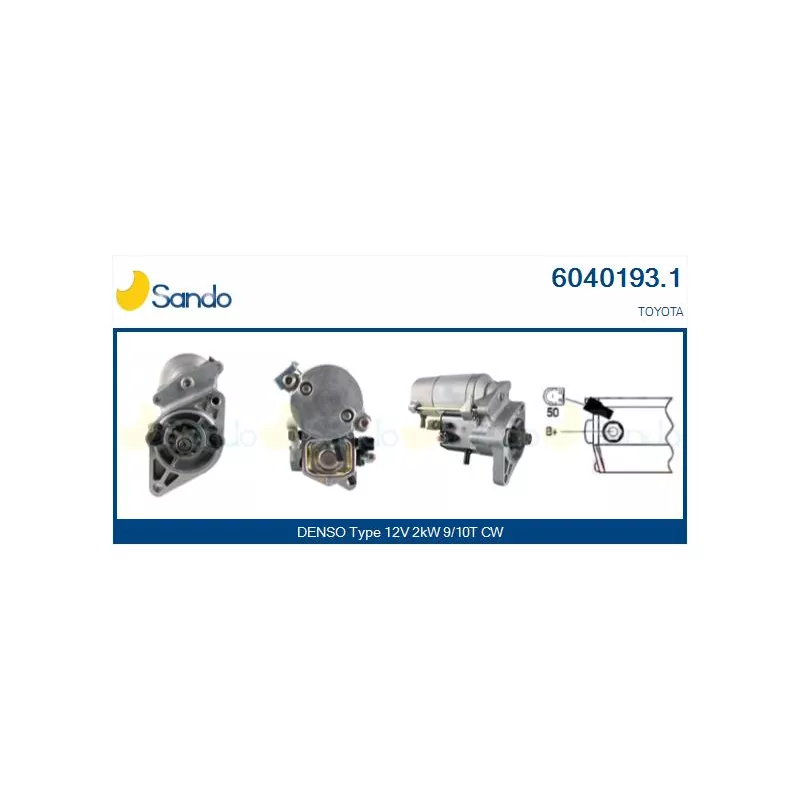 Démarreur SANDO 6040193.1