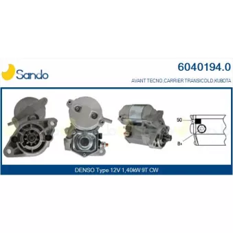 Démarreur SANDO 6040194.0