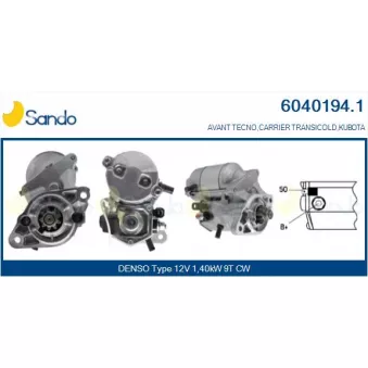 Démarreur SANDO 6040194.1