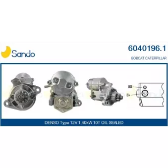Démarreur SANDO 6040196.1
