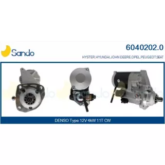 Démarreur SANDO 6040202.0