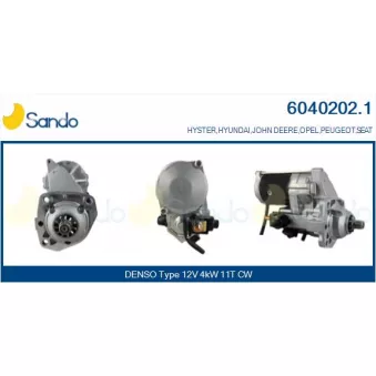 Démarreur SANDO 6040202.1