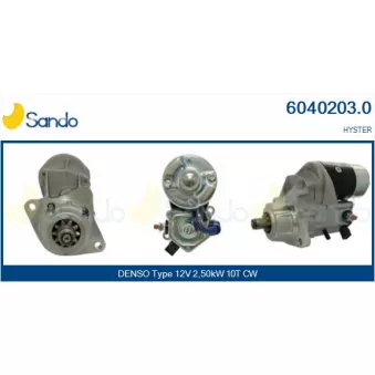 Démarreur SANDO 6040203.0