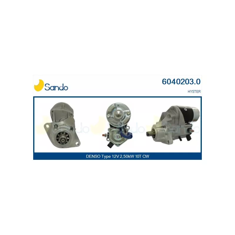 Démarreur SANDO 6040203.0