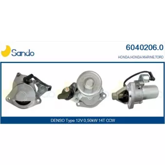 Démarreur SANDO 6040206.0