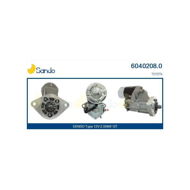 Démarreur SANDO 6040208.0