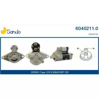 Démarreur SANDO 6040211.0