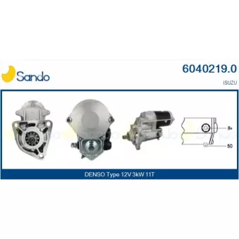 Démarreur SANDO 6040219.0