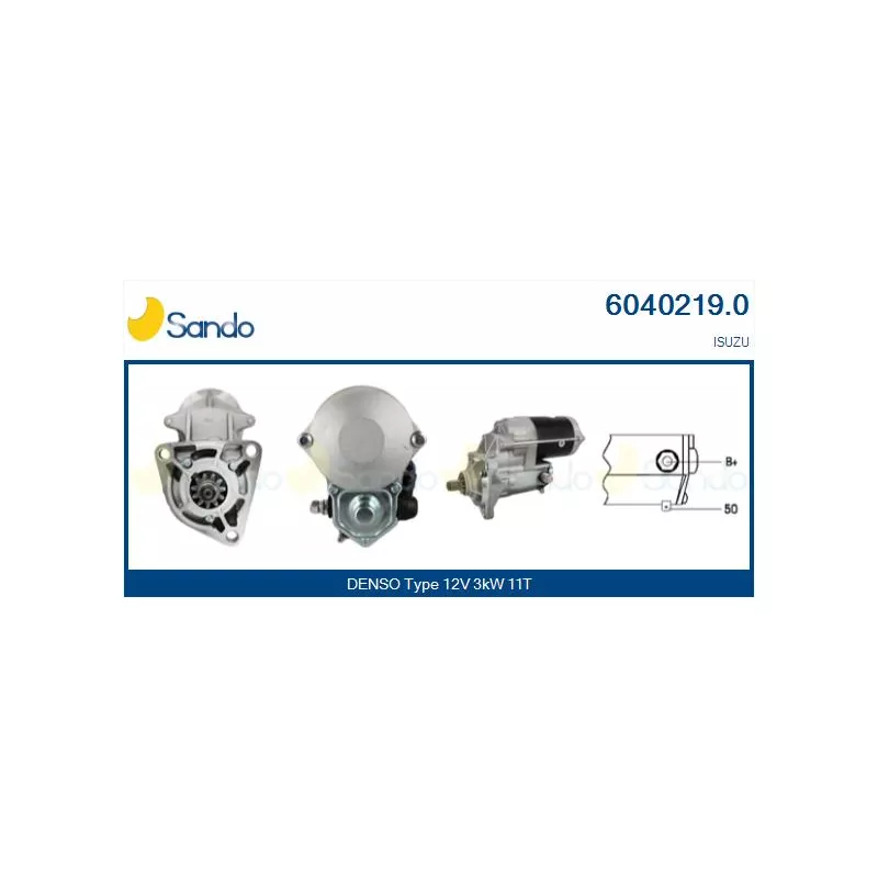 Démarreur SANDO 6040219.0
