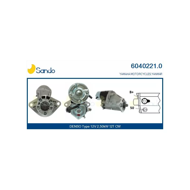 Démarreur SANDO 6040221.0