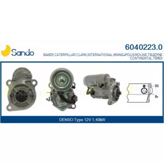 Démarreur SANDO 6040223.0