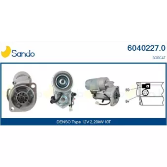 Démarreur SANDO 6040227.0