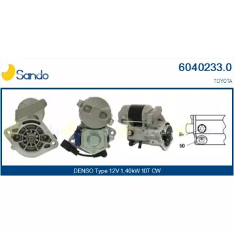 Démarreur SANDO 6040233.0