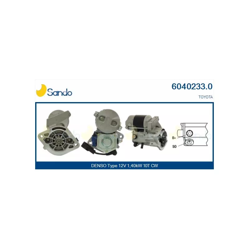 Démarreur SANDO 6040233.0