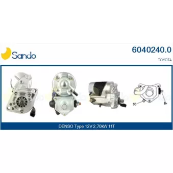 Démarreur SANDO 6040240.0